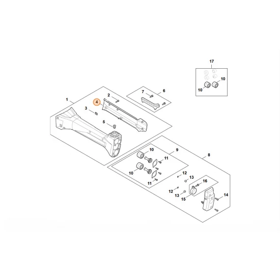 STIHL   Osłona FA09 791 4300